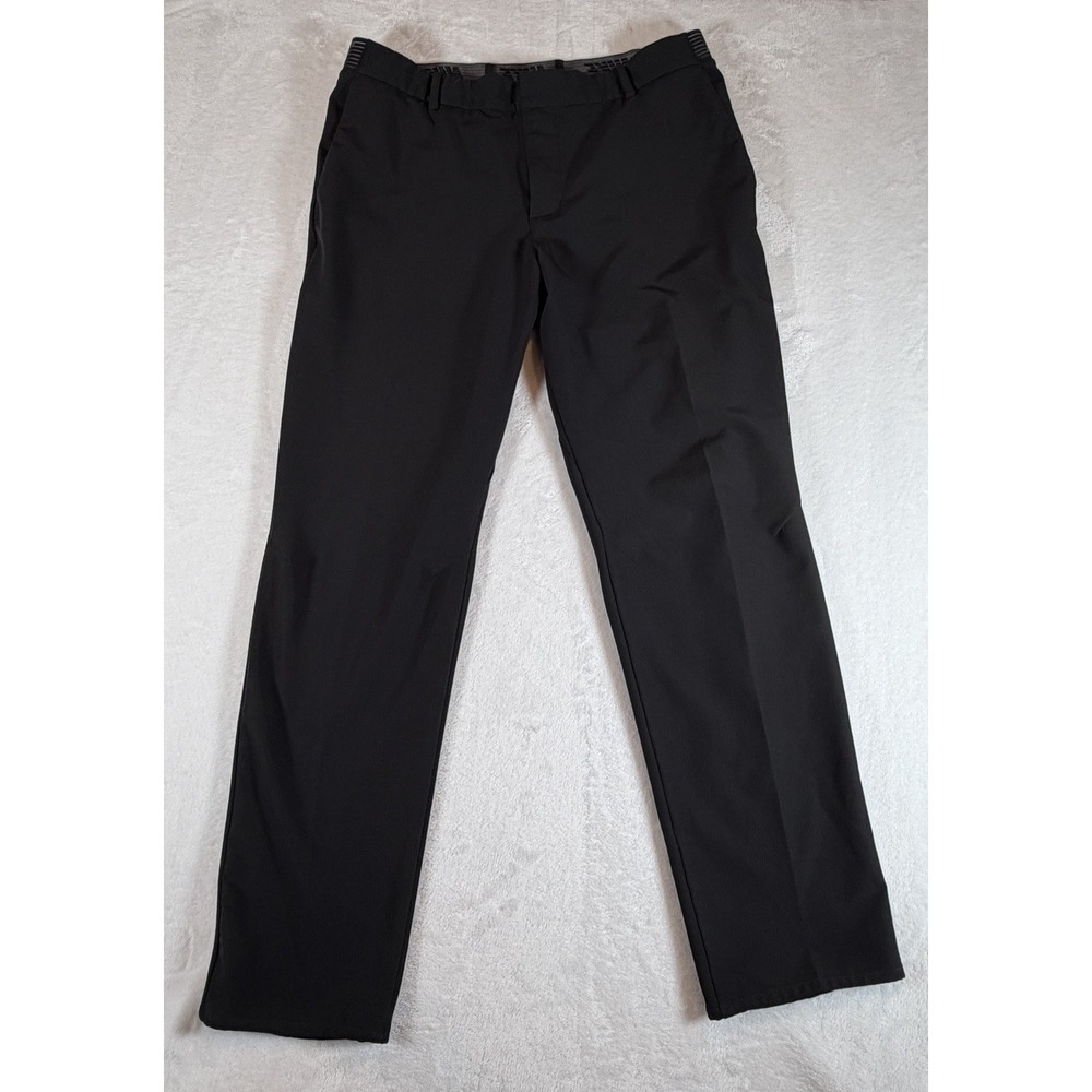 Nike Pants Men's Sz 34x30 Black Dri-Fit Golf SU181001EAG